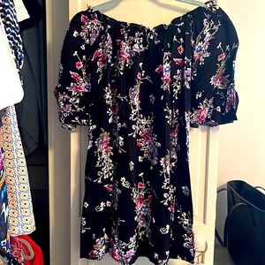 Off the shoulder dress